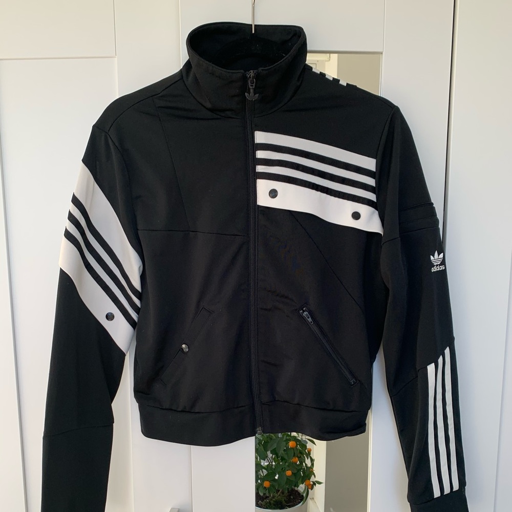 Danielle Cathari Black Adidas Zip Up